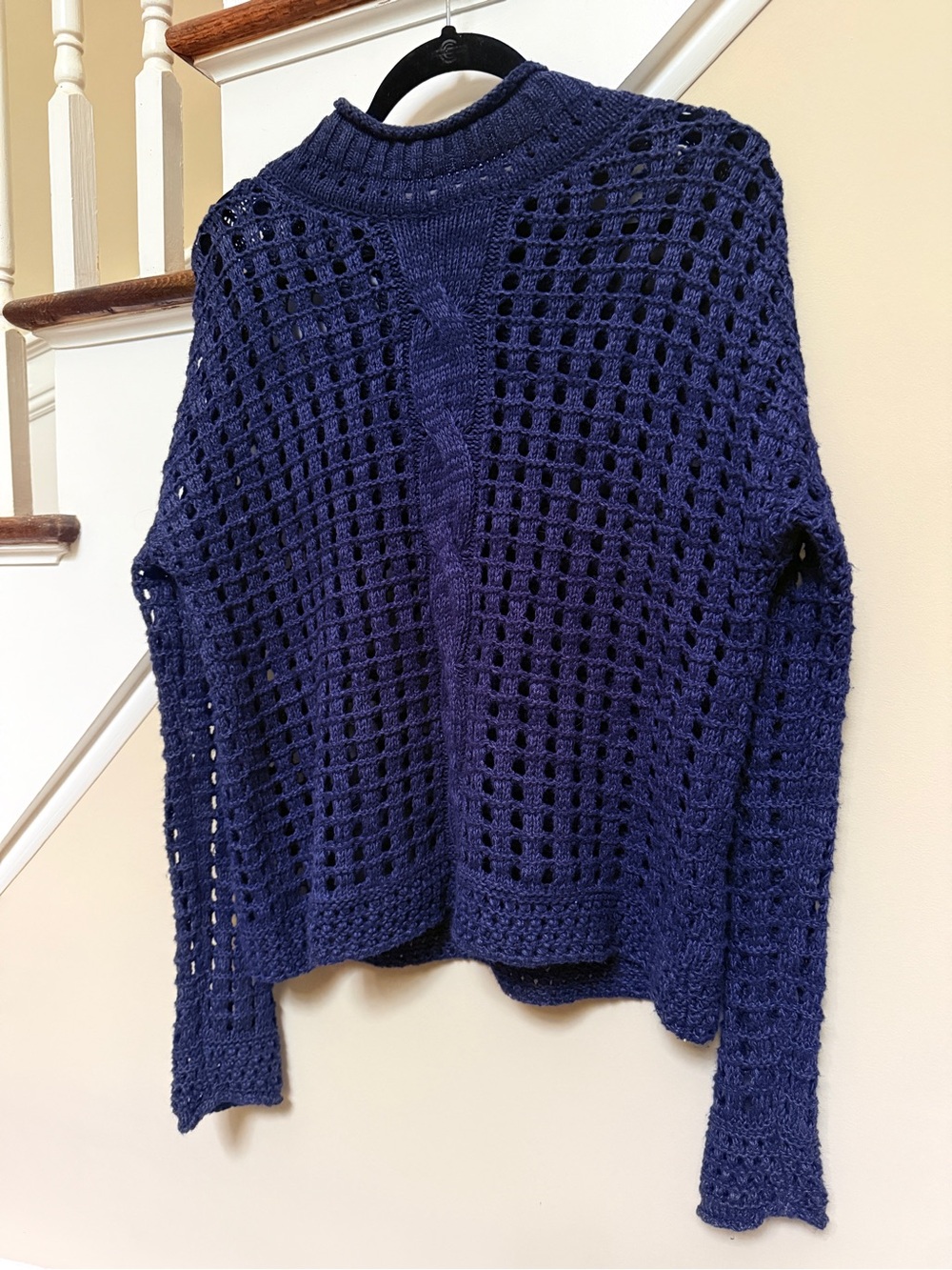 Free People open knit sweater
